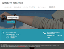Tablet Screenshot of institutobitacora.org